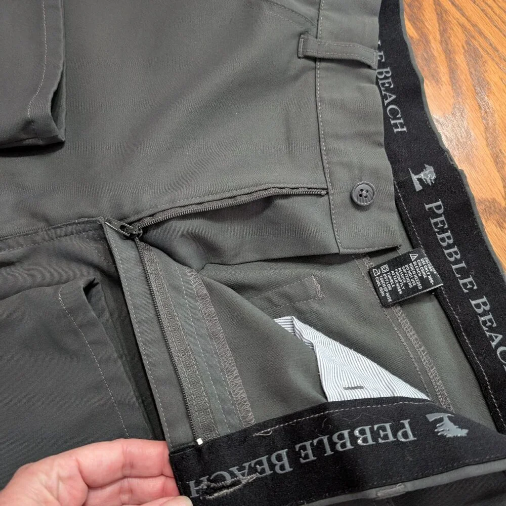 Pebble Beach Performance Golf Pants, Men's 38 x 30
